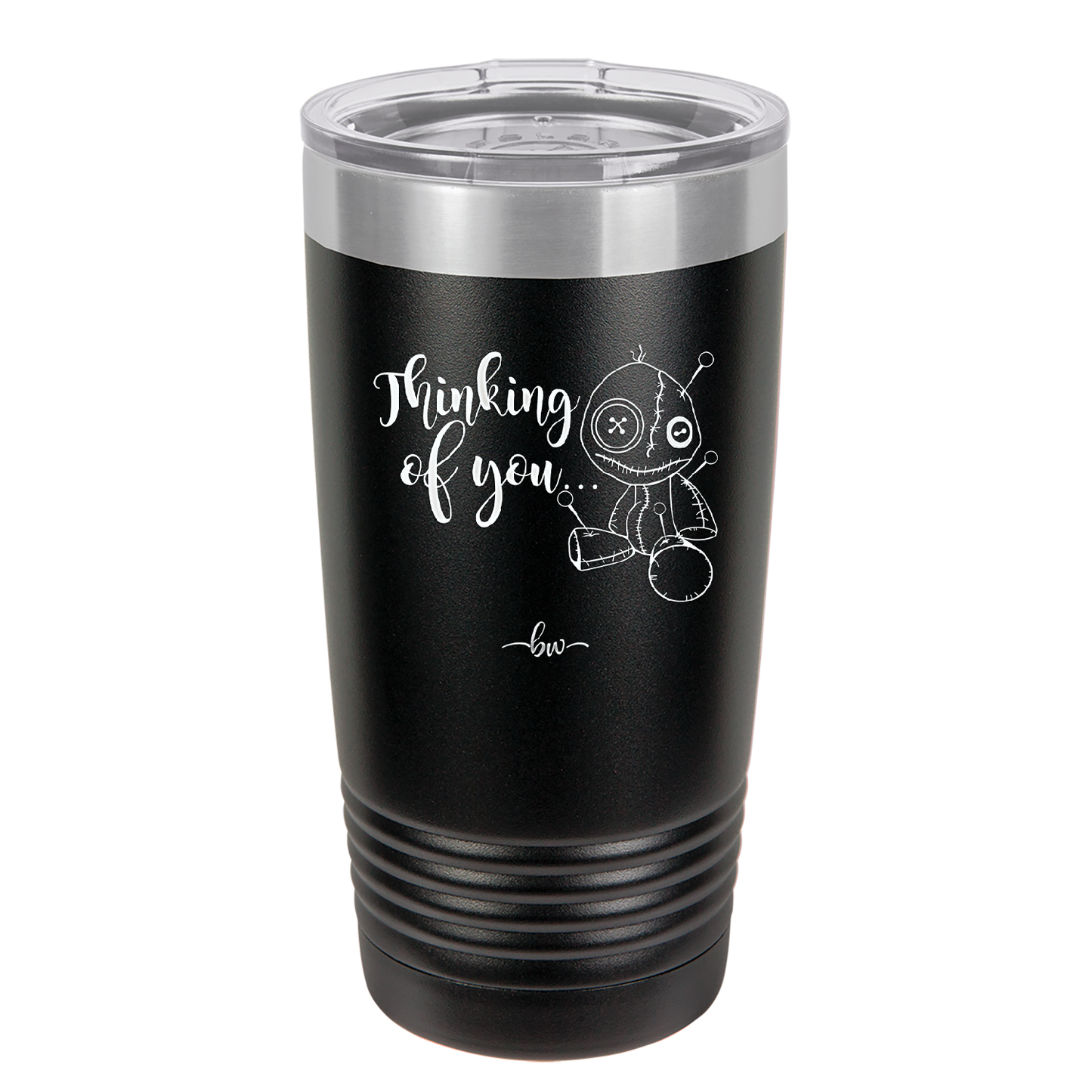 Thinking of You Voodoo - Laser Engraved Stainless Steel Drinkware - 2332 -