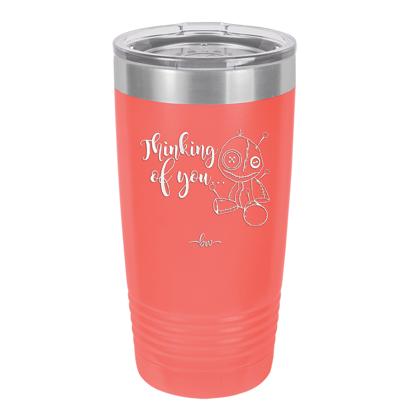 Thinking of You Voodoo - Laser Engraved Stainless Steel Drinkware - 2332 -