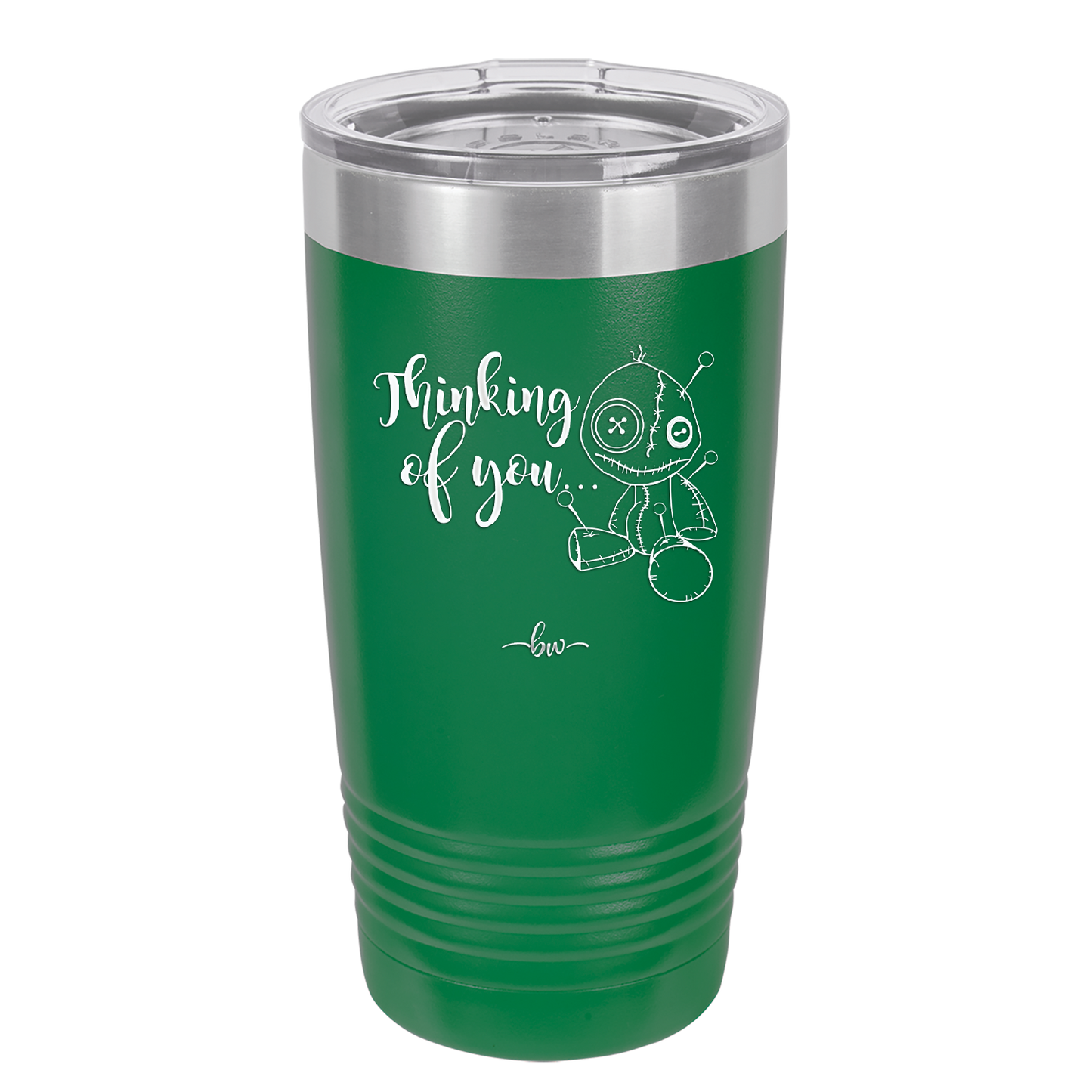 Thinking of You Voodoo - Laser Engraved Stainless Steel Drinkware - 2332 -