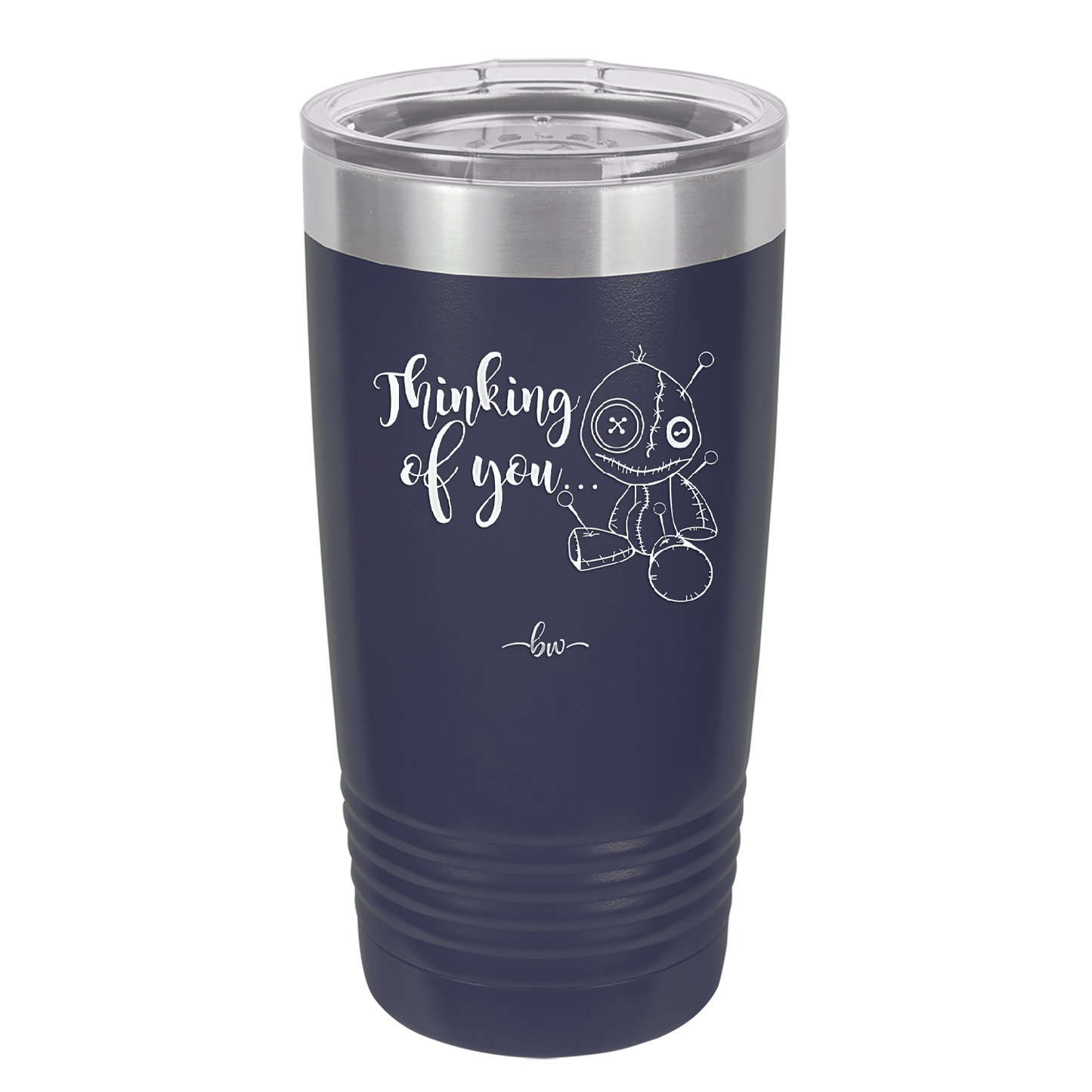 Thinking of You Voodoo - Laser Engraved Stainless Steel Drinkware - 2332 -