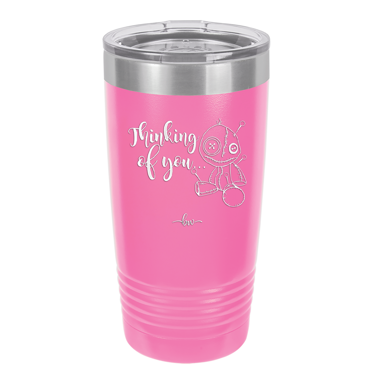 Thinking of You Voodoo - Laser Engraved Stainless Steel Drinkware - 2332 -
