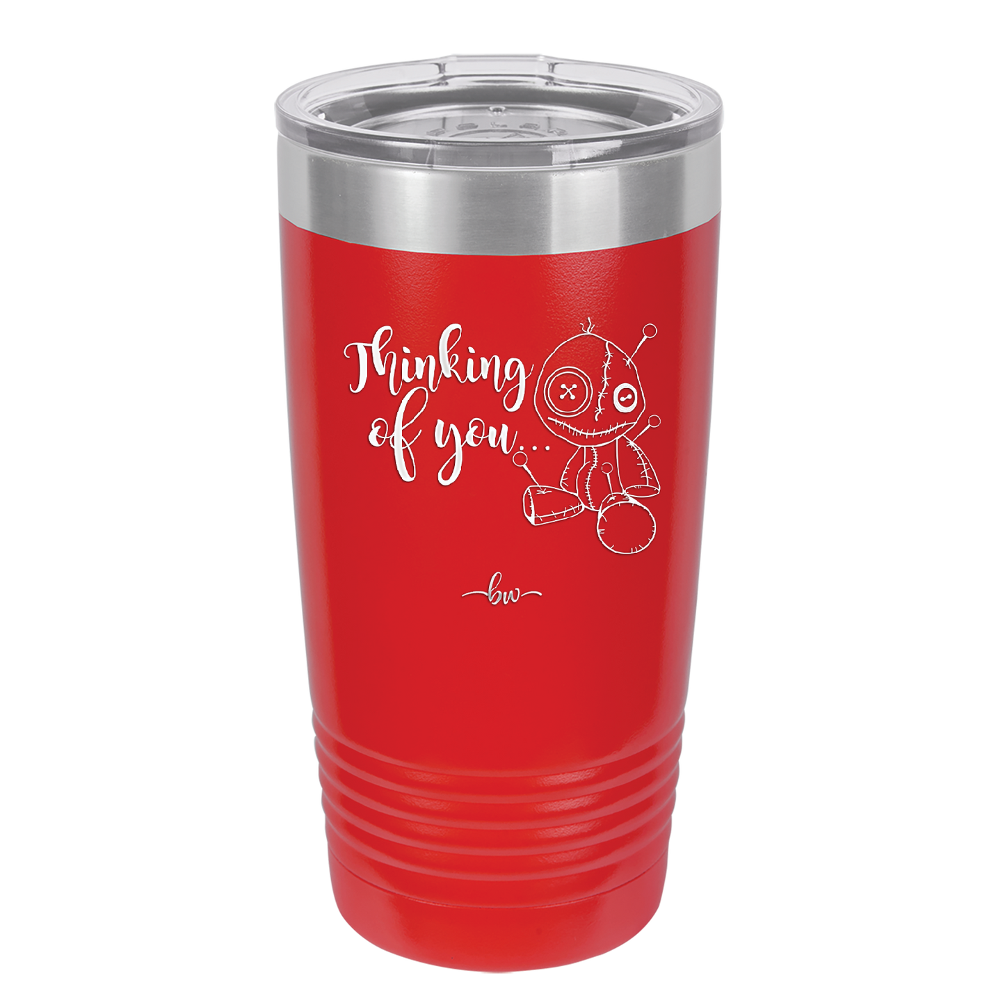 Thinking of You Voodoo - Laser Engraved Stainless Steel Drinkware - 2332 -