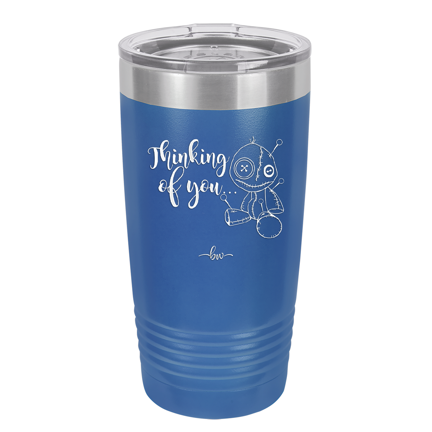 Thinking of You Voodoo - Laser Engraved Stainless Steel Drinkware - 2332 -