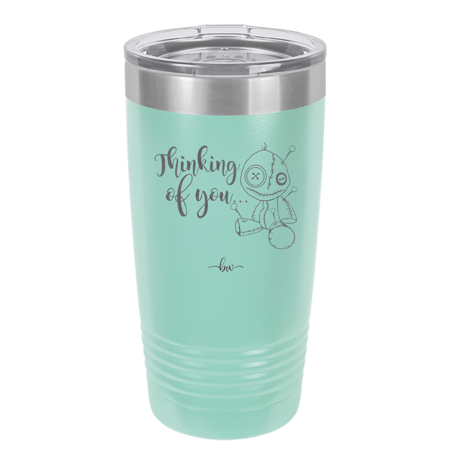 Thinking of You Voodoo - Laser Engraved Stainless Steel Drinkware - 2332 -