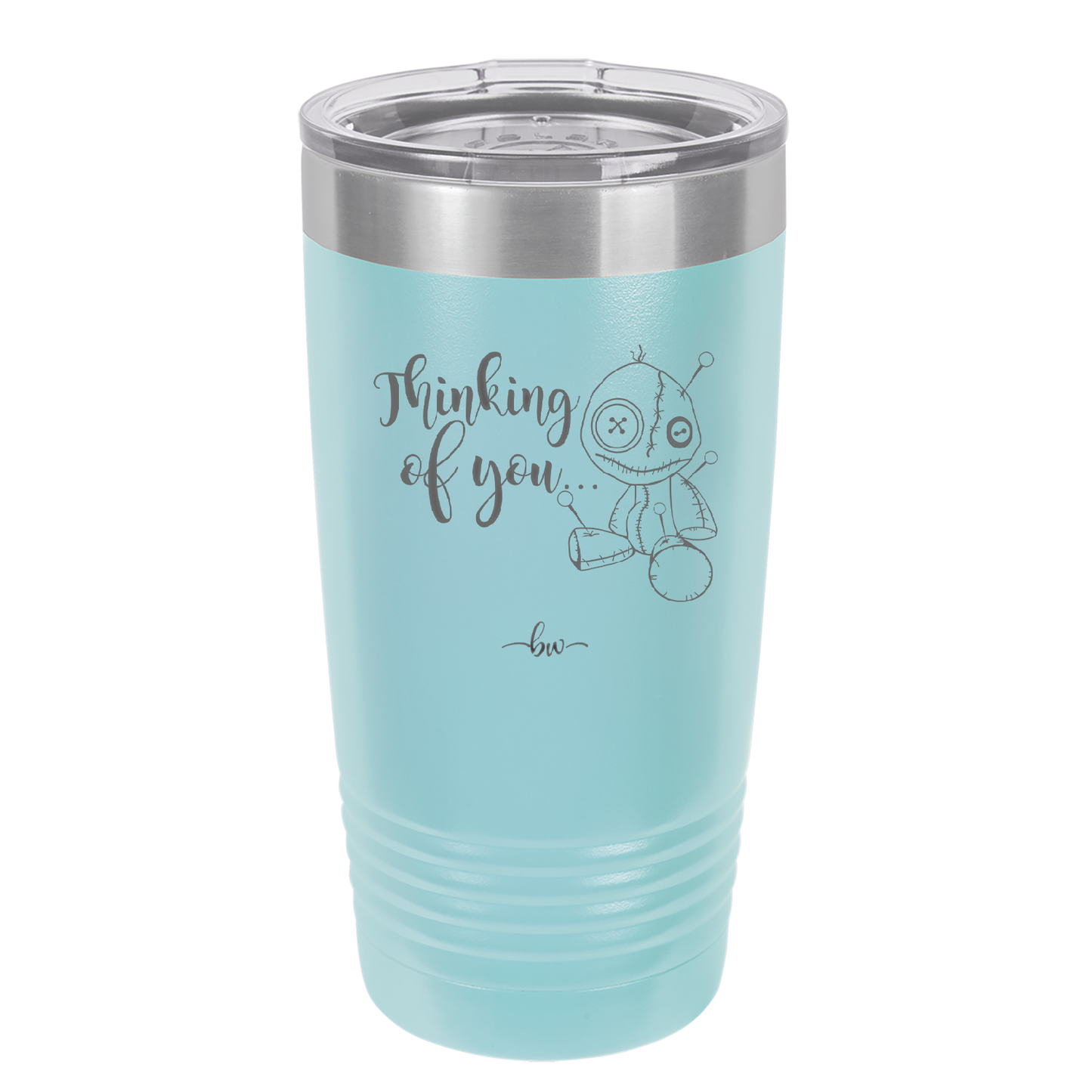 Thinking of You Voodoo - Laser Engraved Stainless Steel Drinkware - 2332 -