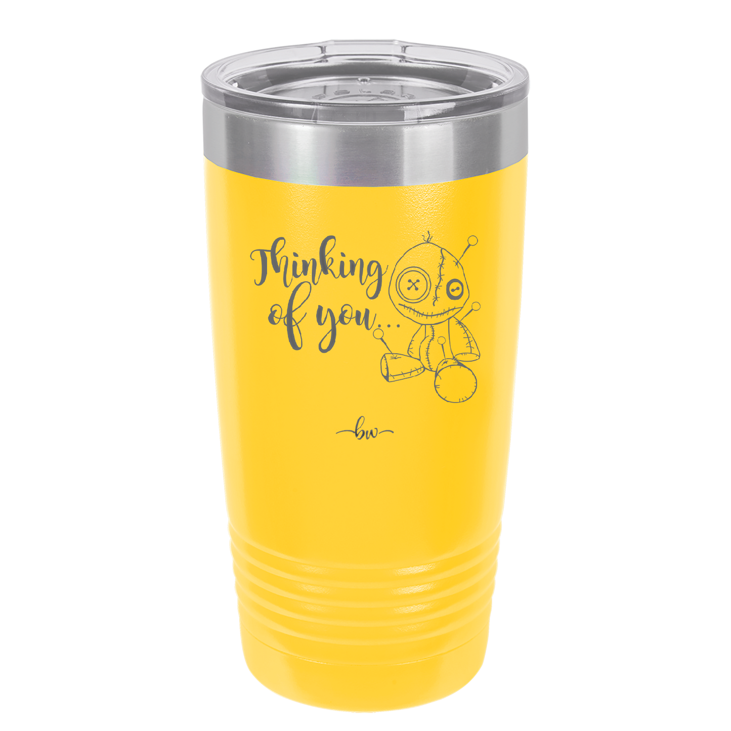 Thinking of You Voodoo - Laser Engraved Stainless Steel Drinkware - 2332 -