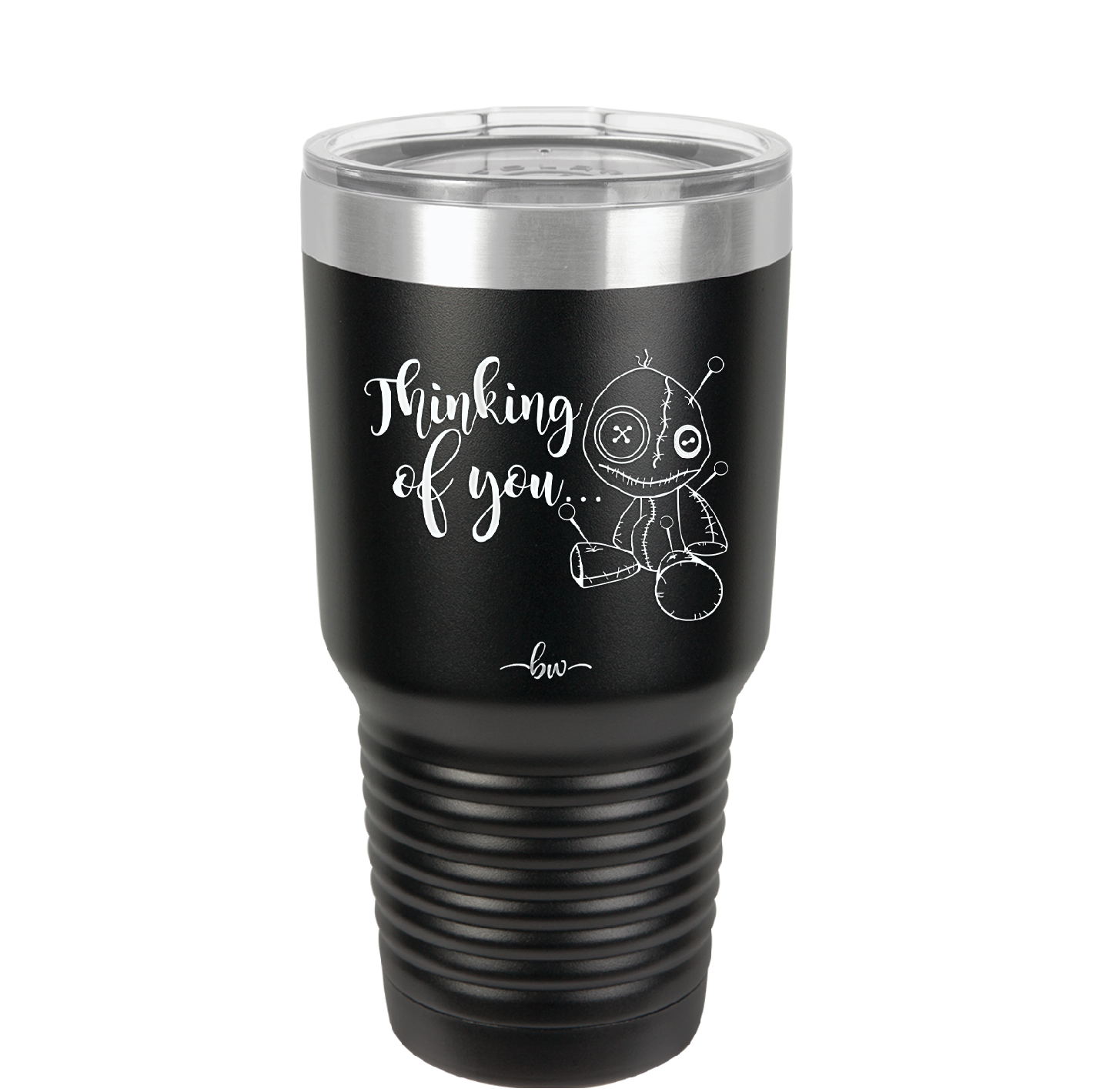 Thinking of You Voodoo - Laser Engraved Stainless Steel Drinkware - 2332 -