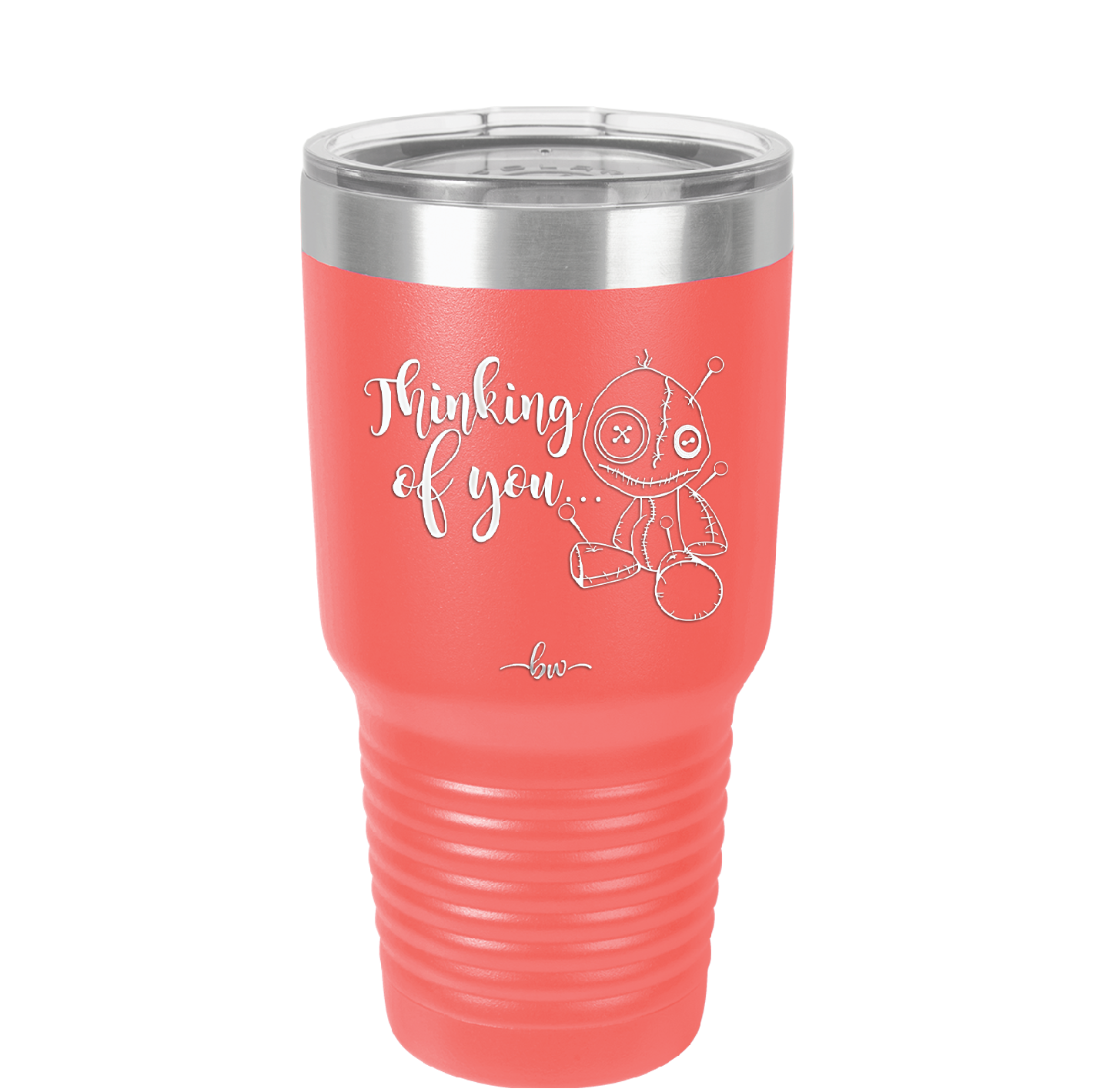 Thinking of You Voodoo - Laser Engraved Stainless Steel Drinkware - 2332 -