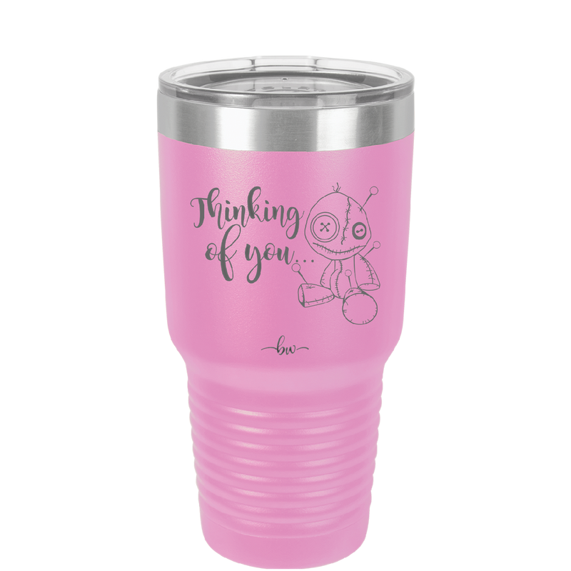 Thinking of You Voodoo - Laser Engraved Stainless Steel Drinkware - 2332 -