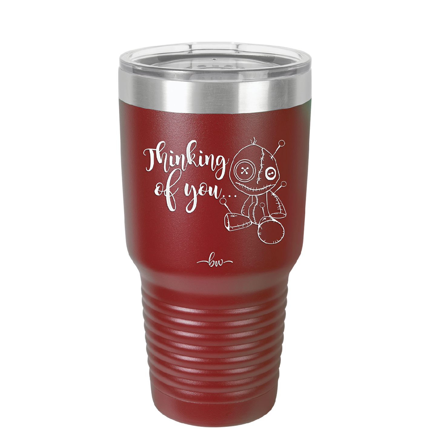 Thinking of You Voodoo - Laser Engraved Stainless Steel Drinkware - 2332 -