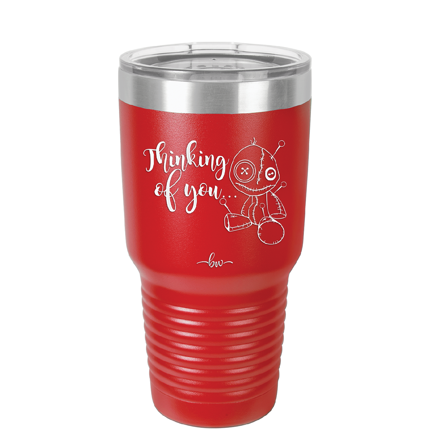 Thinking of You Voodoo - Laser Engraved Stainless Steel Drinkware - 2332 -