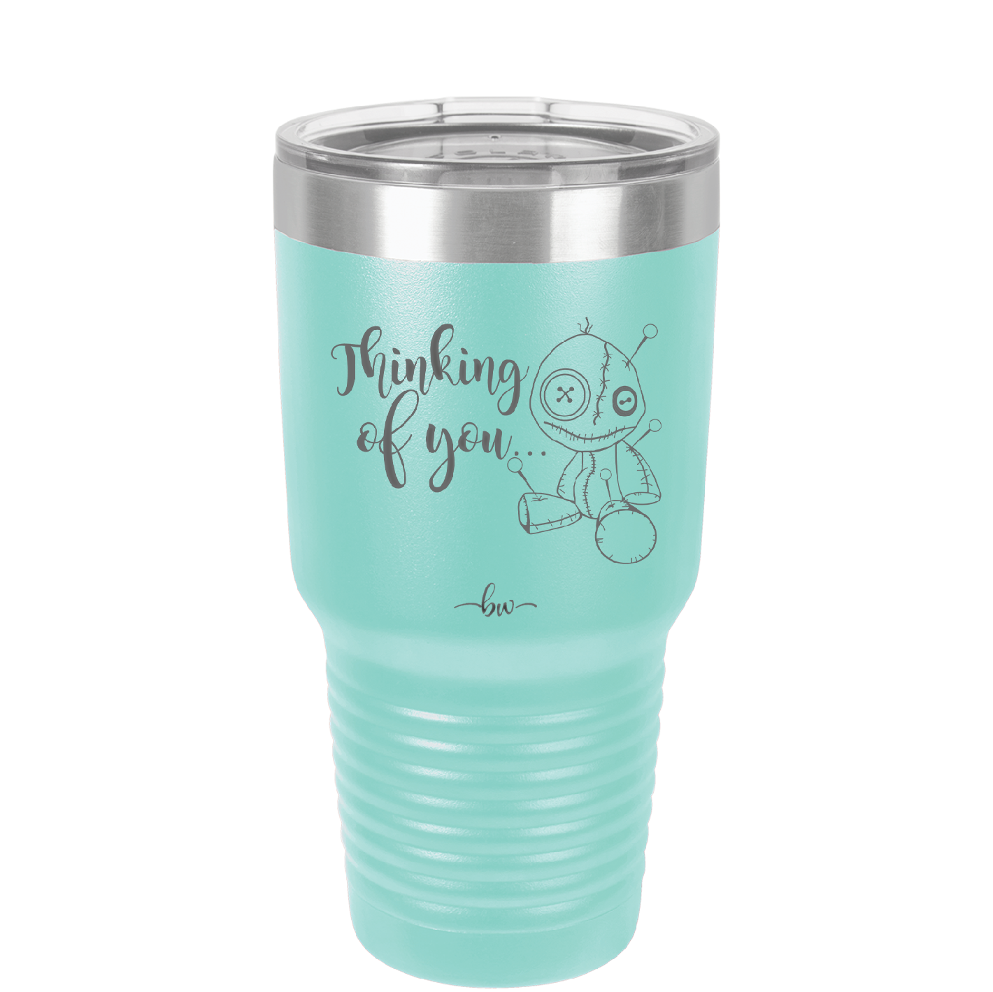 Thinking of You Voodoo - Laser Engraved Stainless Steel Drinkware - 2332 -