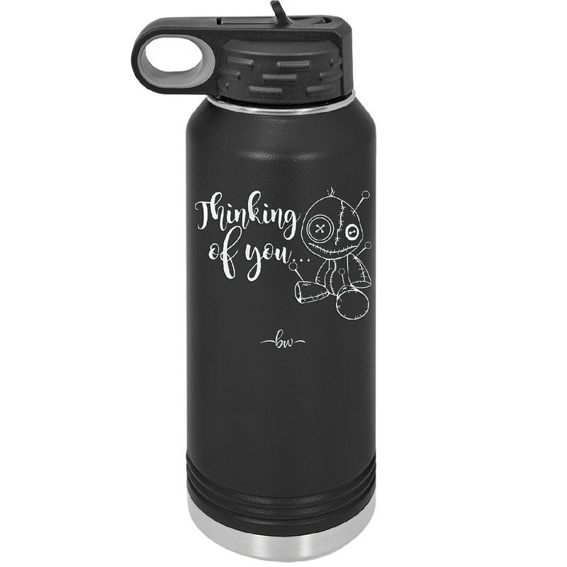 Thinking of You Voodoo - Laser Engraved Stainless Steel Drinkware - 2332 -