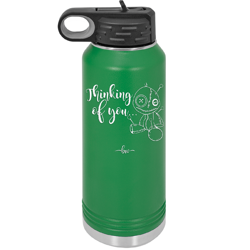Thinking of You Voodoo - Laser Engraved Stainless Steel Drinkware - 2332 -