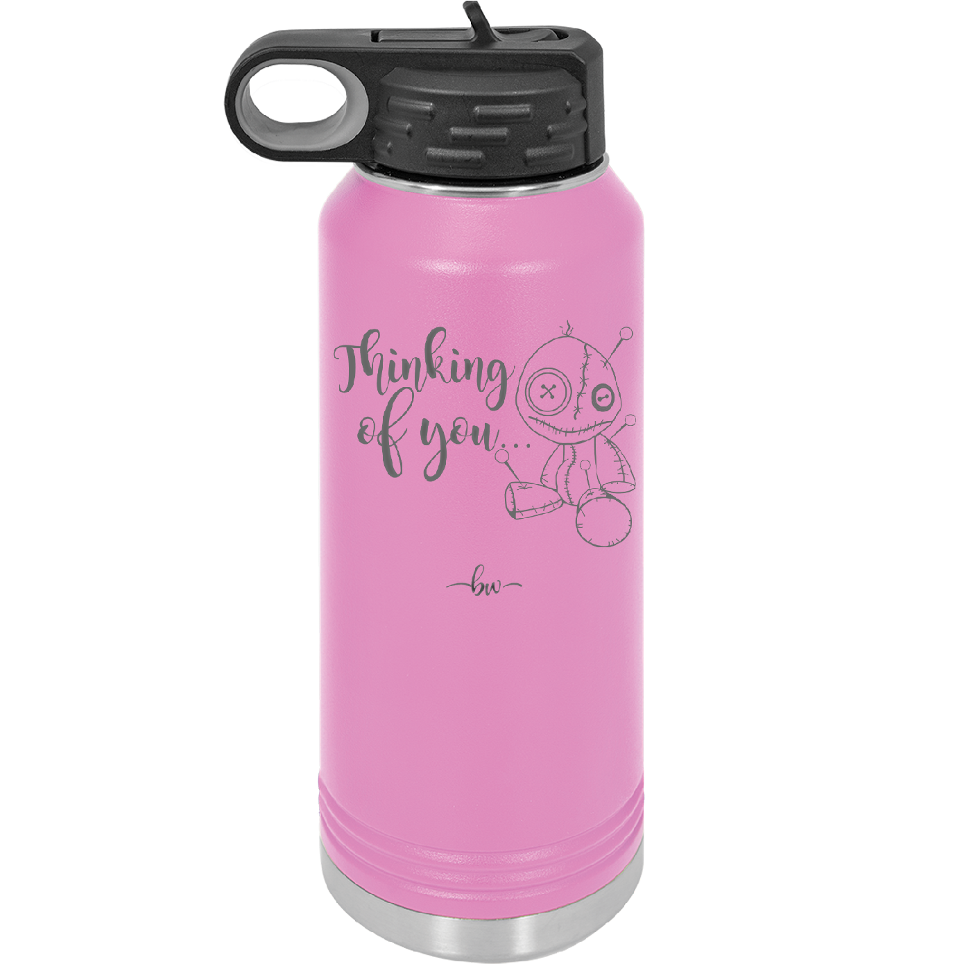 Thinking of You Voodoo - Laser Engraved Stainless Steel Drinkware - 2332 -