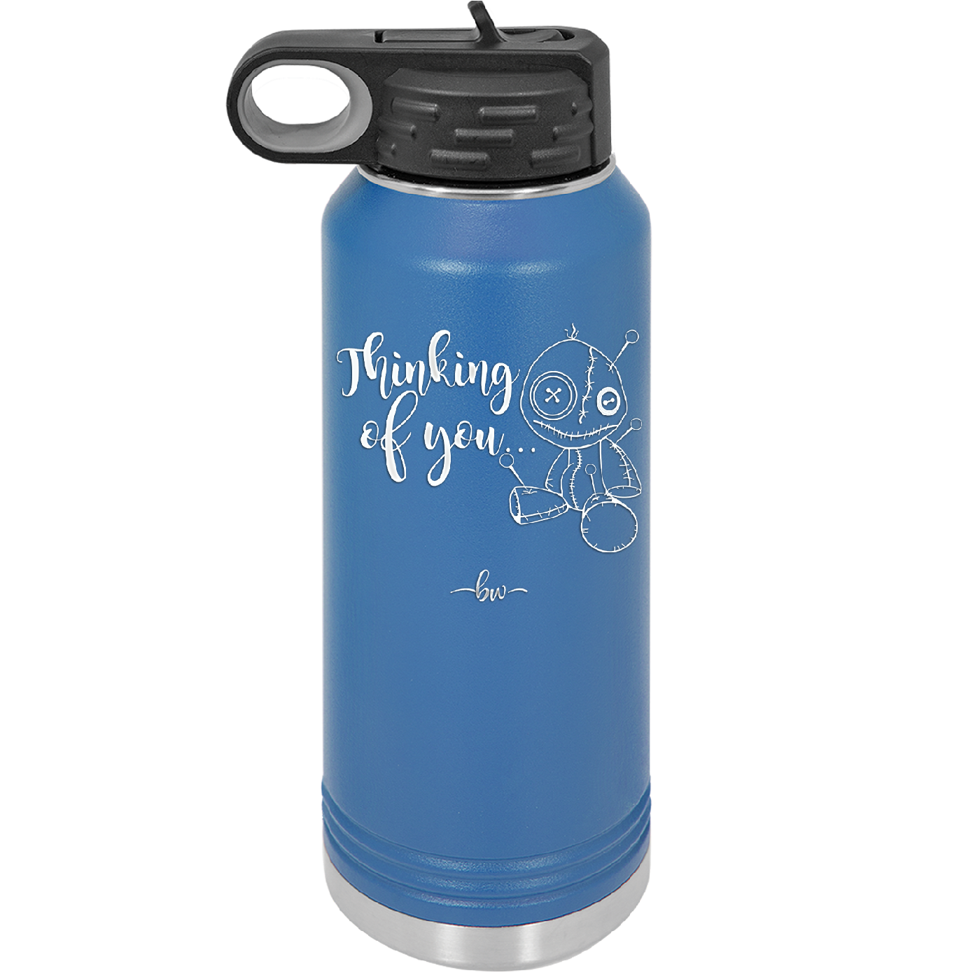 Thinking of You Voodoo - Laser Engraved Stainless Steel Drinkware - 2332 -