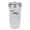 Woke Up Sexy as Hell Again - Laser Engraved Stainless Steel Drinkware - 2337 -