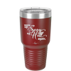 Woke Up Sexy as Hell Again - Laser Engraved Stainless Steel Drinkware - 2337 -