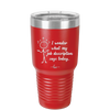 I Wonder What My Job Description Says Today - Laser Engraved Stainless Steel Drinkware - 2345 -