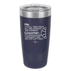 Me I'm Tired of All the Crossfit Coworker it's Pronounced Croissant - Laser Engraved Stainless Steel Drinkware - 2347 -