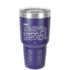 Me I'm Tired of All the Crossfit Coworker it's Pronounced Croissant - Laser Engraved Stainless Steel Drinkware - 2347 -