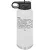 Me I'm Tired of All the Crossfit Coworker it's Pronounced Croissant - Laser Engraved Stainless Steel Drinkware - 2347 -