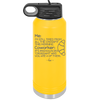 Me I'm Tired of All the Crossfit Coworker it's Pronounced Croissant - Laser Engraved Stainless Steel Drinkware - 2347 -
