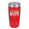 I Don't Mean to Brag But I Just Completed a 14-Day Diet - Laser Engraved Stainless Steel Drinkware - 2350-