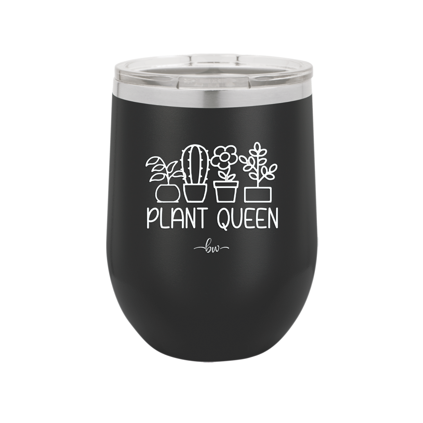 Plant Queen - Laser Engraved Stainless Steel Drinkware - 2351-