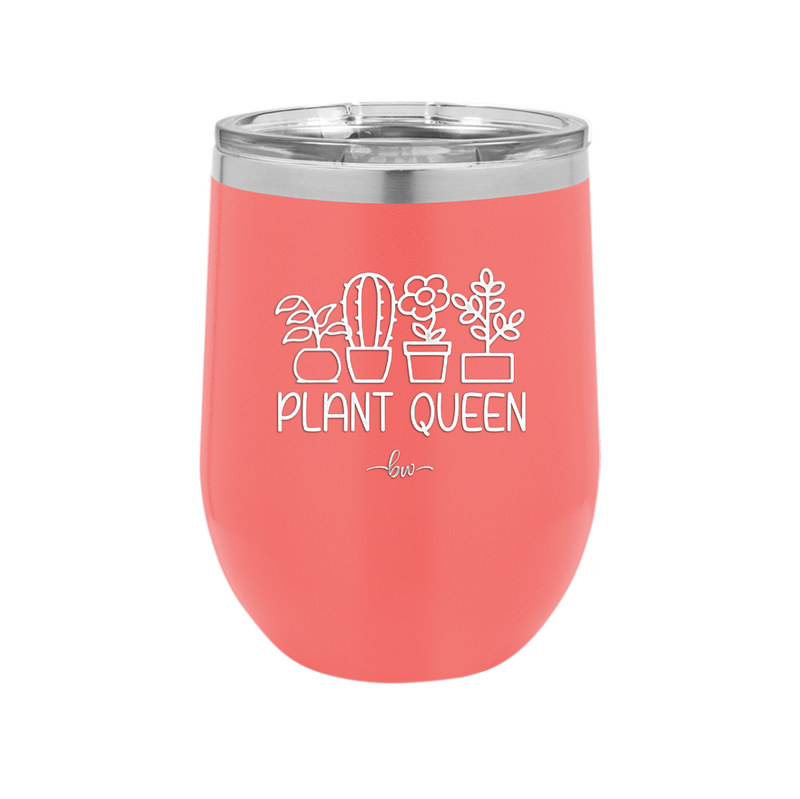 Plant Queen - Laser Engraved Stainless Steel Drinkware - 2351-