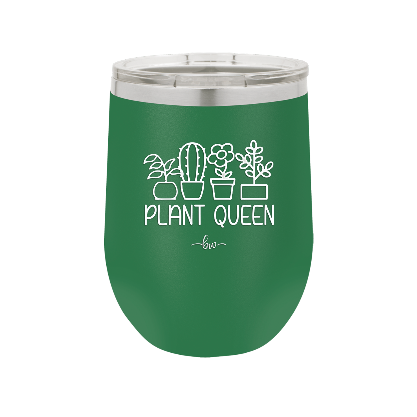 Plant Queen - Laser Engraved Stainless Steel Drinkware - 2351-