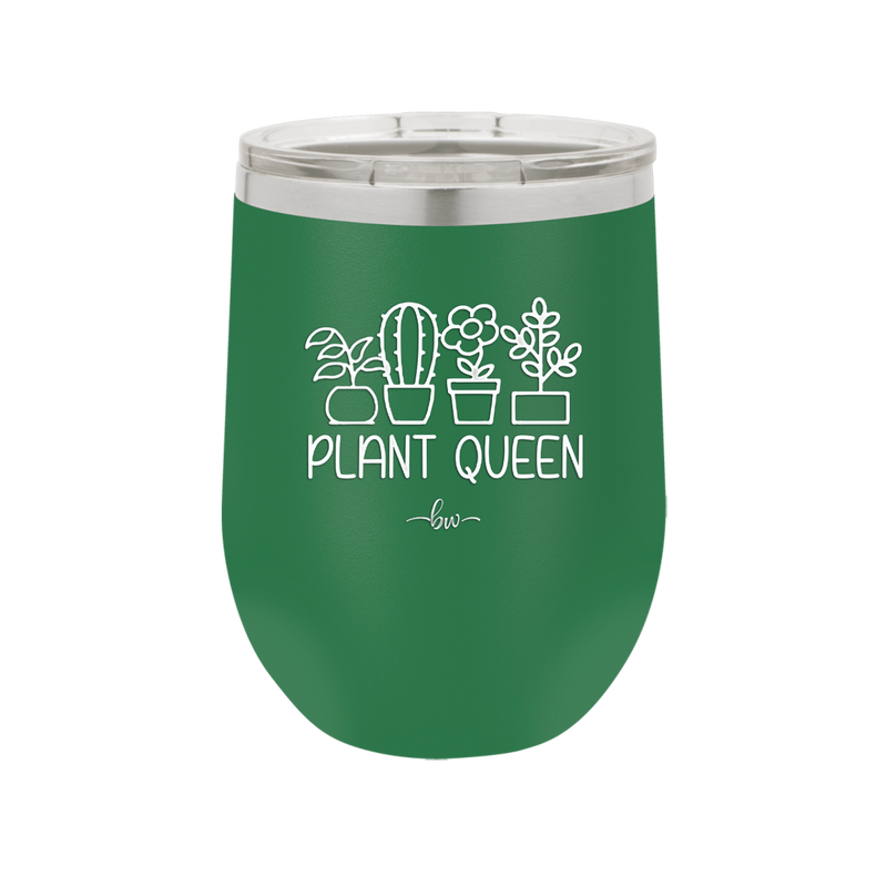 Plant Queen - Laser Engraved Stainless Steel Drinkware - 2351-