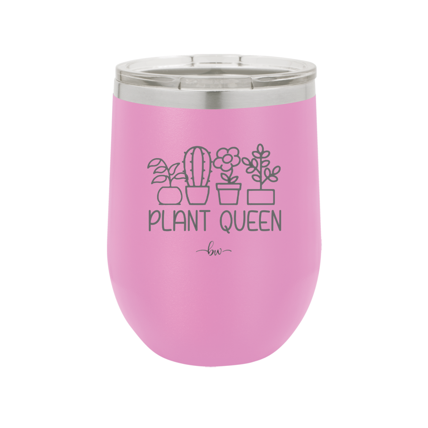 Plant Queen - Laser Engraved Stainless Steel Drinkware - 2351-