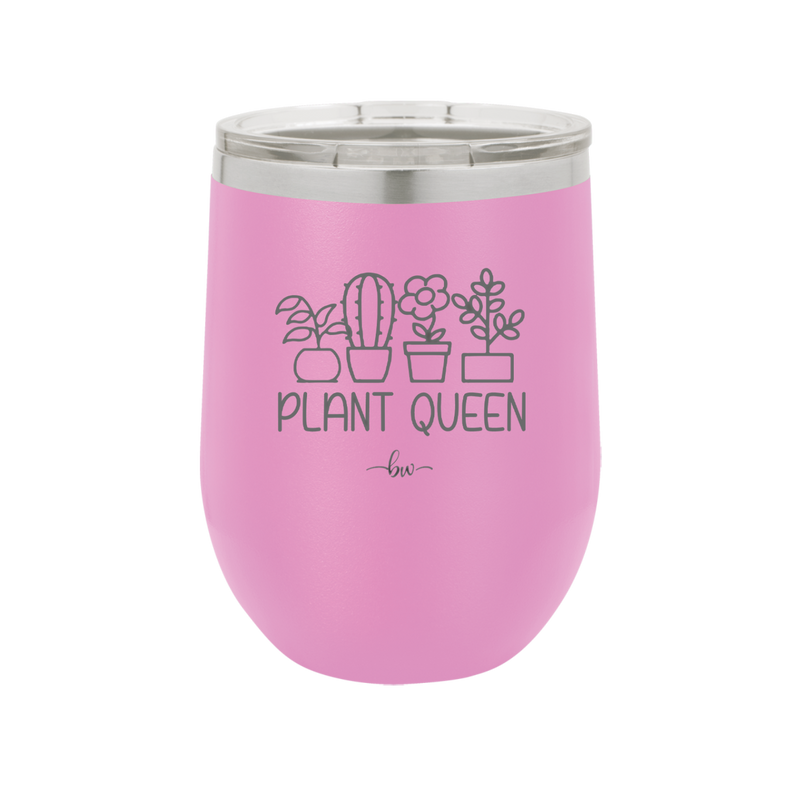 Plant Queen - Laser Engraved Stainless Steel Drinkware - 2351-