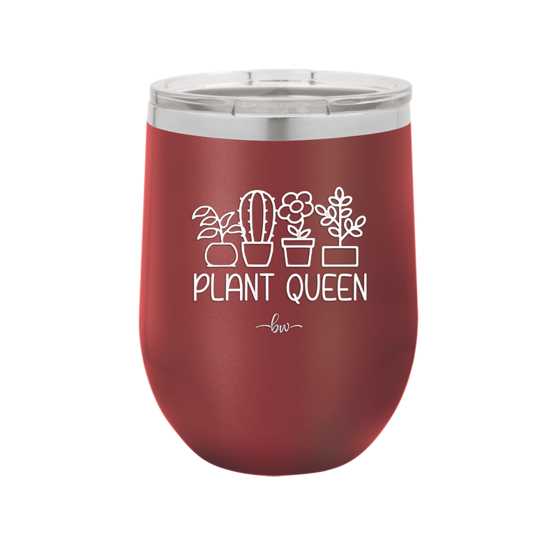 Plant Queen - Laser Engraved Stainless Steel Drinkware - 2351-