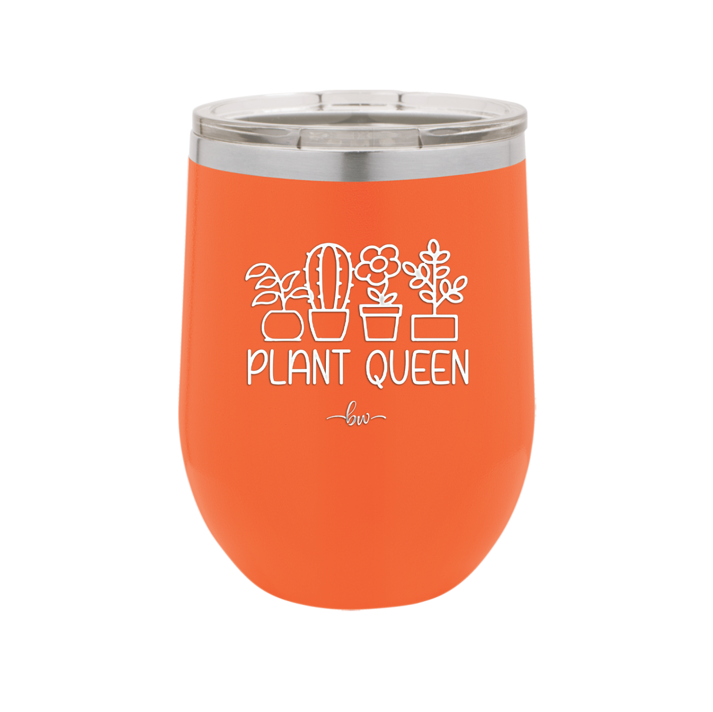 Plant Queen - Laser Engraved Stainless Steel Drinkware - 2351-
