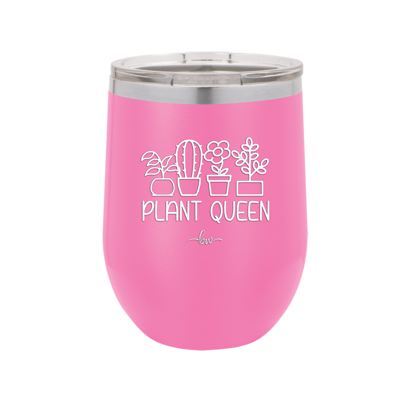 Plant Queen - Laser Engraved Stainless Steel Drinkware - 2351-