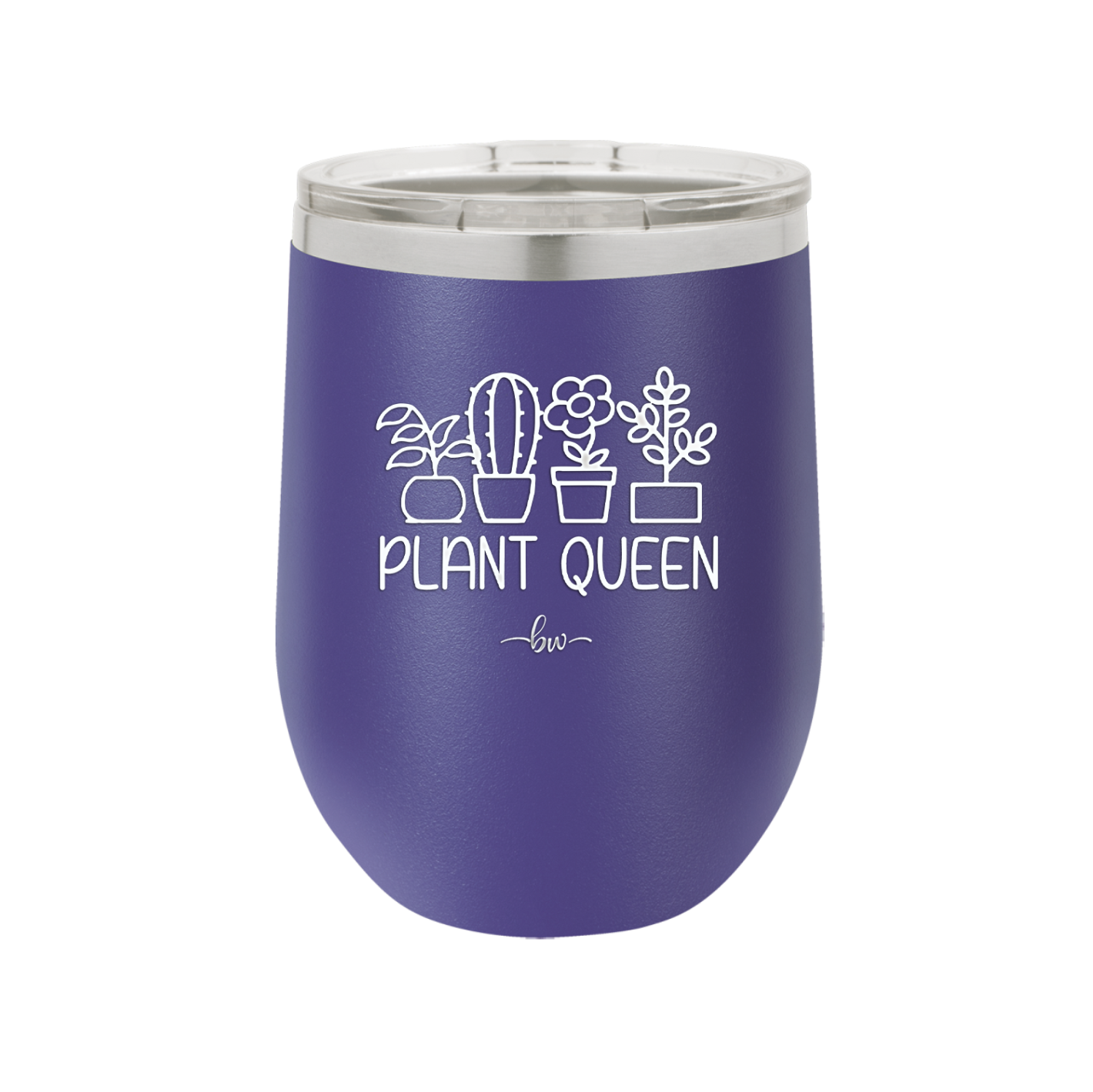 Plant Queen - Laser Engraved Stainless Steel Drinkware - 2351-