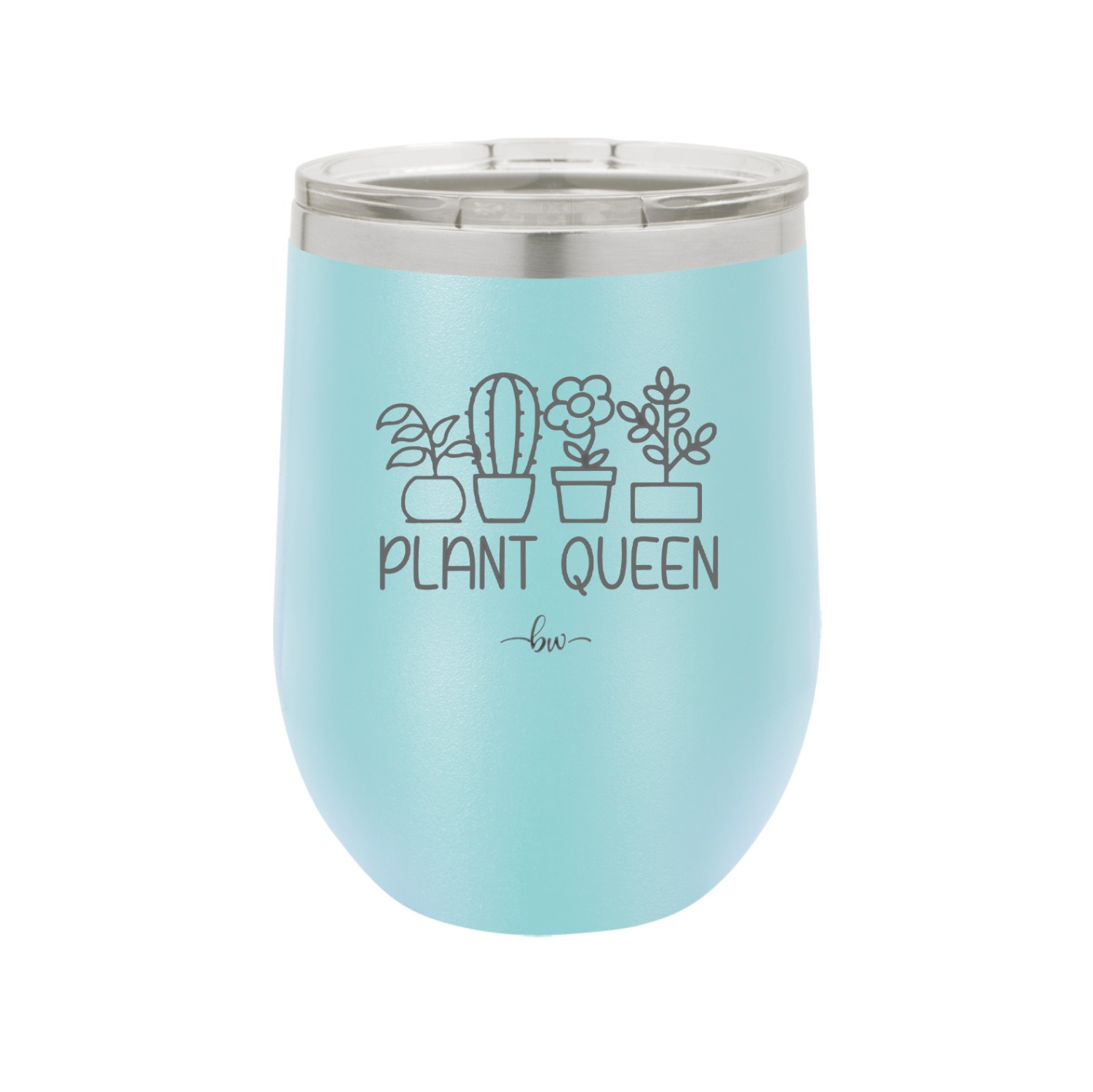 Plant Queen - Laser Engraved Stainless Steel Drinkware - 2351-