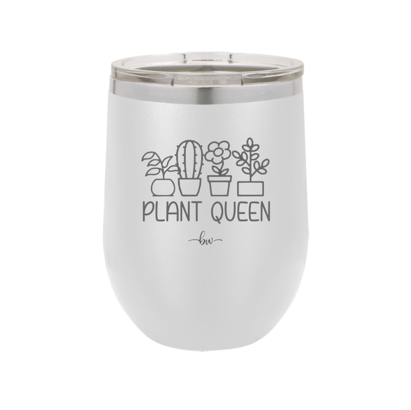Plant Queen - Laser Engraved Stainless Steel Drinkware - 2351-
