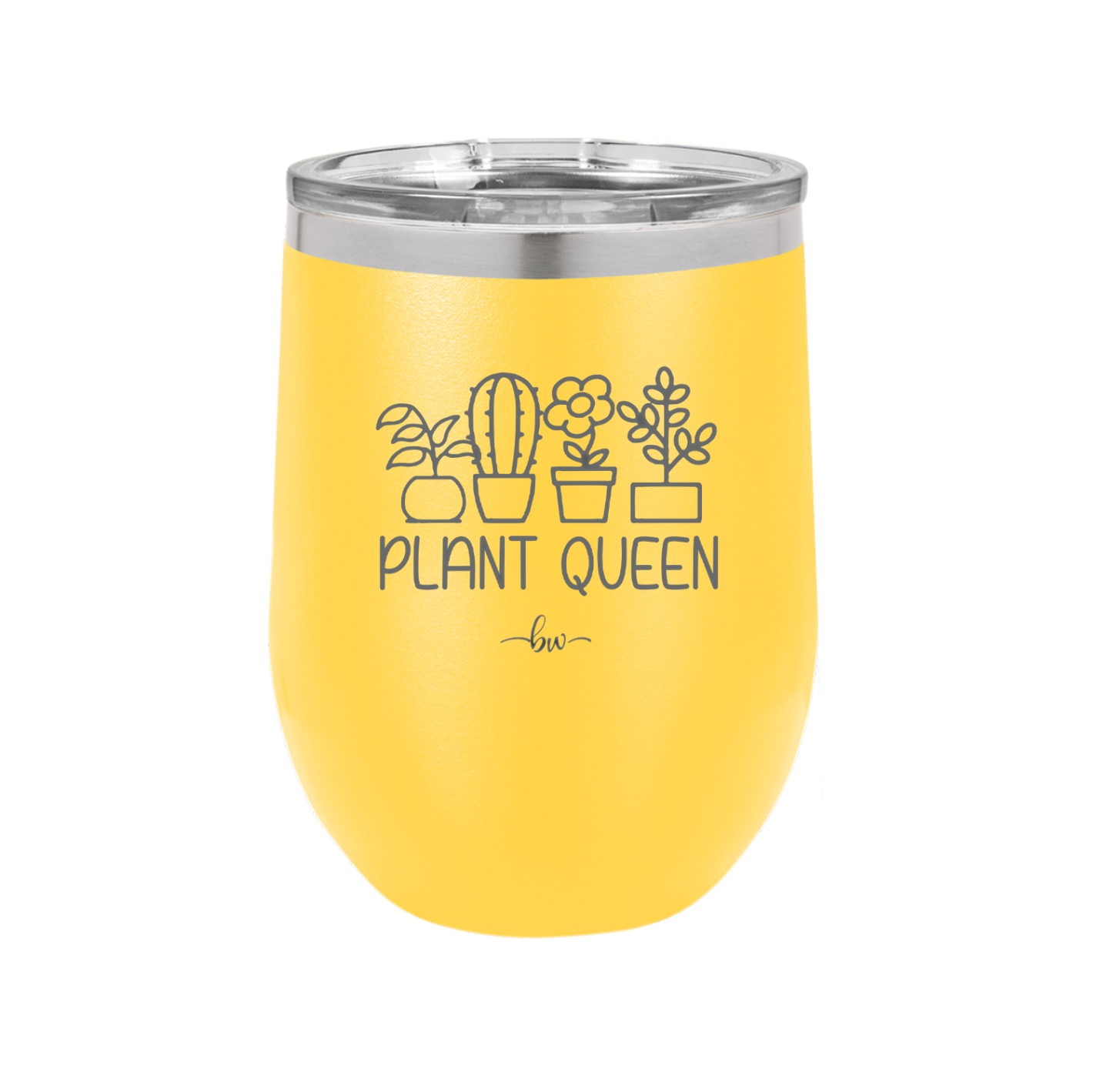 Plant Queen - Laser Engraved Stainless Steel Drinkware - 2351-