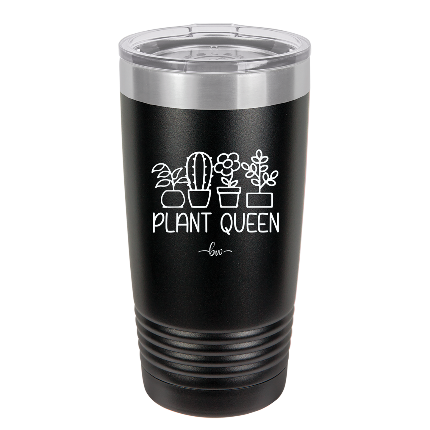 Plant Queen - Laser Engraved Stainless Steel Drinkware - 2351-
