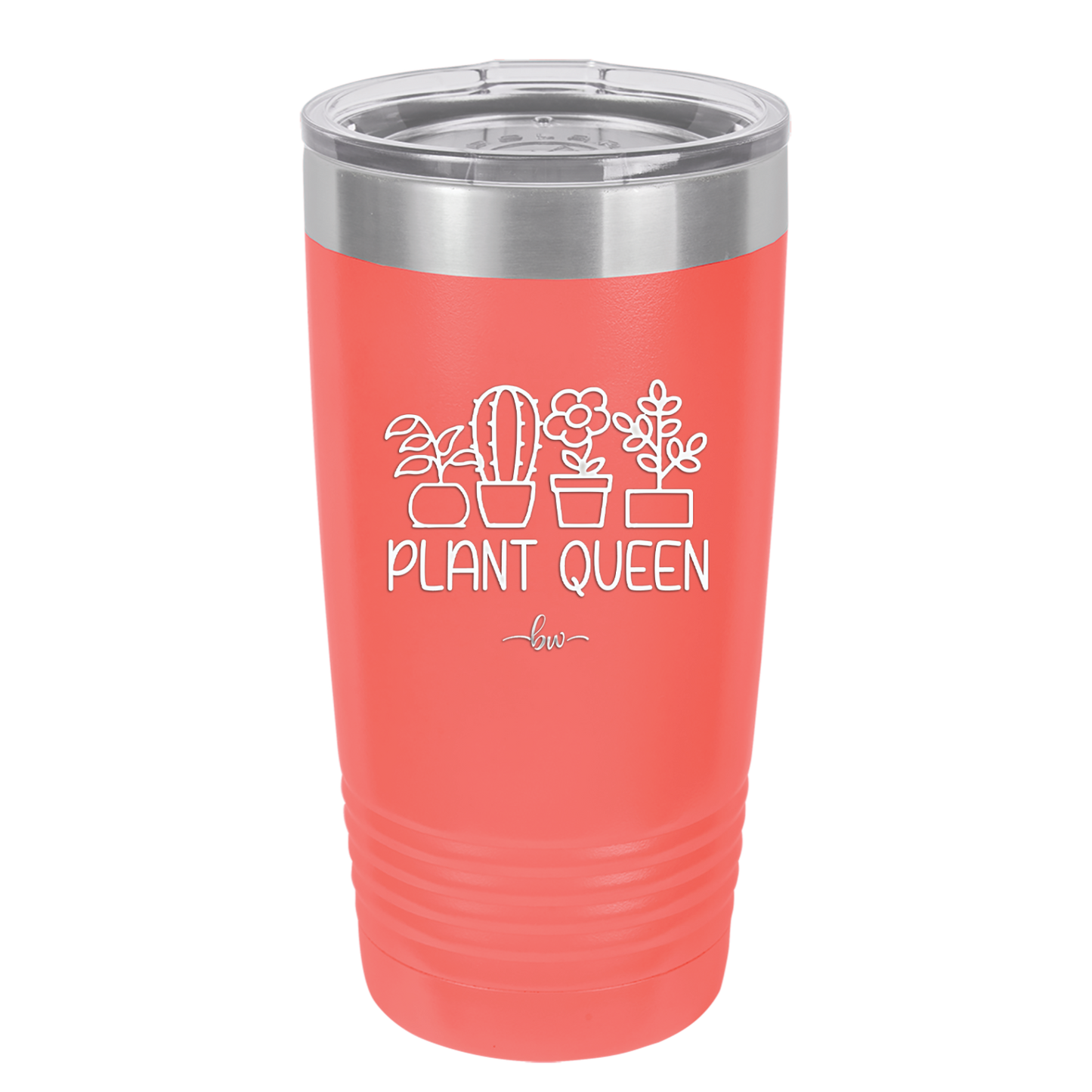 Plant Queen - Laser Engraved Stainless Steel Drinkware - 2351-