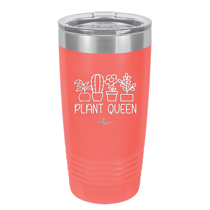 Plant Queen - Laser Engraved Stainless Steel Drinkware - 2351-