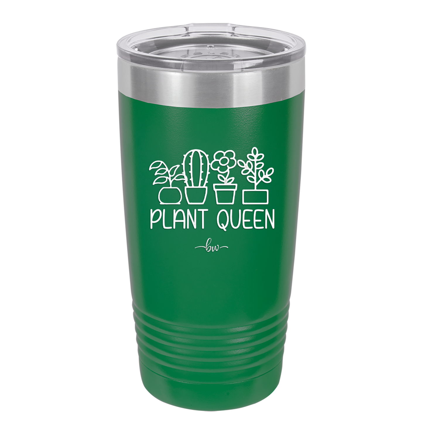 Plant Queen - Laser Engraved Stainless Steel Drinkware - 2351-