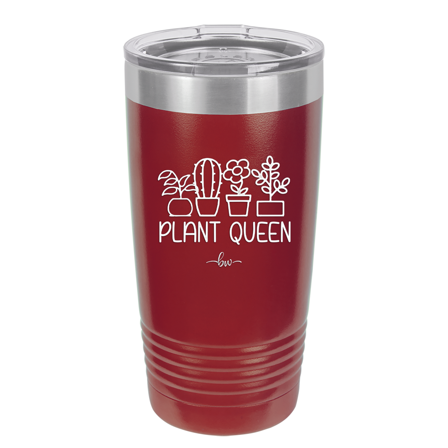 Plant Queen - Laser Engraved Stainless Steel Drinkware - 2351-