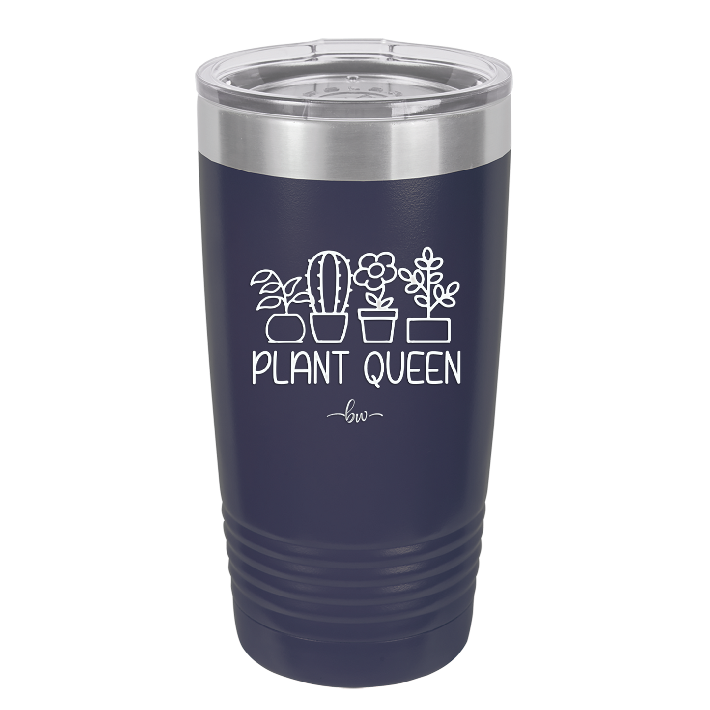 Plant Queen - Laser Engraved Stainless Steel Drinkware - 2351-