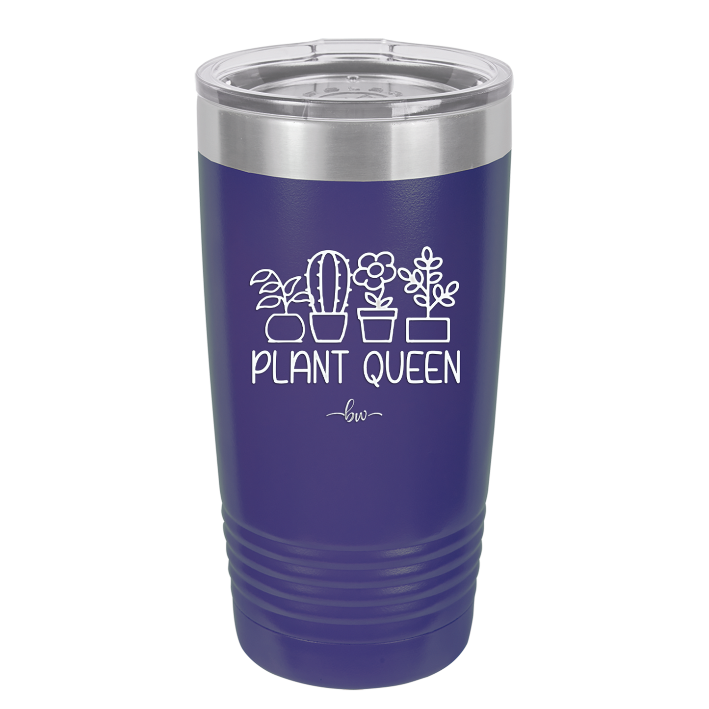 Plant Queen - Laser Engraved Stainless Steel Drinkware - 2351-