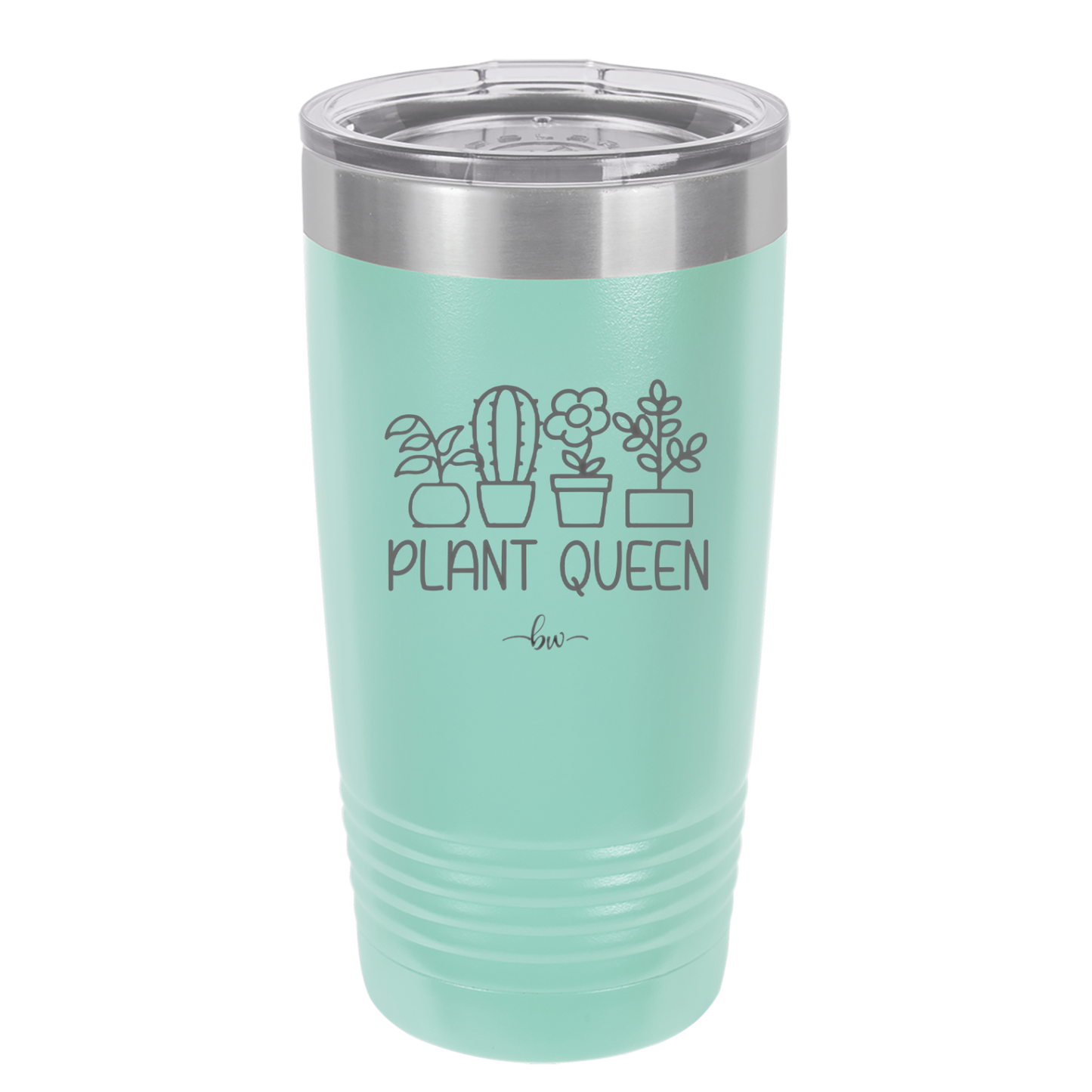 Plant Queen - Laser Engraved Stainless Steel Drinkware - 2351-