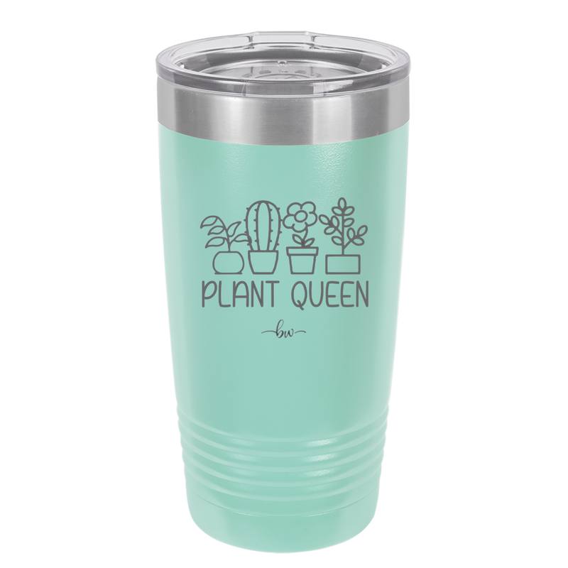 Plant Queen - Laser Engraved Stainless Steel Drinkware - 2351-